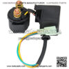 Motorcycle Starter Solenoid Relay Compatible with SSR Tao tao Sunl Kazuma Baja Roketa 4-Stroke GY6 Engine 50cc 70cc 125cc 150cc 200cc 250cc ATV Dirt Bikes Scooters Go Karts Moped