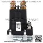 EHDIS 24V Starter Relay 500 AMP 4 Pin SPST Car Auto Start Contactor Double Batteries Isolator Control On/Off Switch