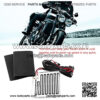 Motorcross Heated Grips - 12V Universal Motorcycle Handlebar Heated Pad Warm Heated Grip Kit Pads Motorbike Winter Heated Grip Pads Inserts Handlebar Hand Warmers Heater ATV Motorcycle Warm Heated Gri - Image 2