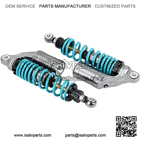 Universal 320mm Motorcycle Air Shock Absorbers Rear Suspension Compatible with Gokart Honda ATV CB 12.5 Inch 2PCS ??Blue?? - Image 2