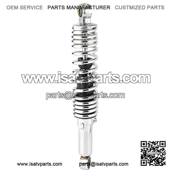 12.5" 320MM Motorcycle Rear Shock Absorbers Suspension Universal Fits Dirt bike Gokart ATV Quad, Chrome - Image 3