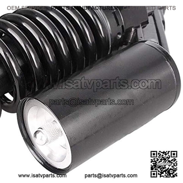 Soosee One Pair 320mm Universal Motorcycle Air Shock Absorbers Fit For ATV Go Kart Quad Dirt Sport Bikes (black) - Image 5