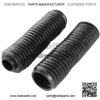 2PCs Motorcycle Rubber Front Fork Tubes Boots Sleeve Shock Covers for Motorbike ATV Dirt Bike (Black Color) - Image 2