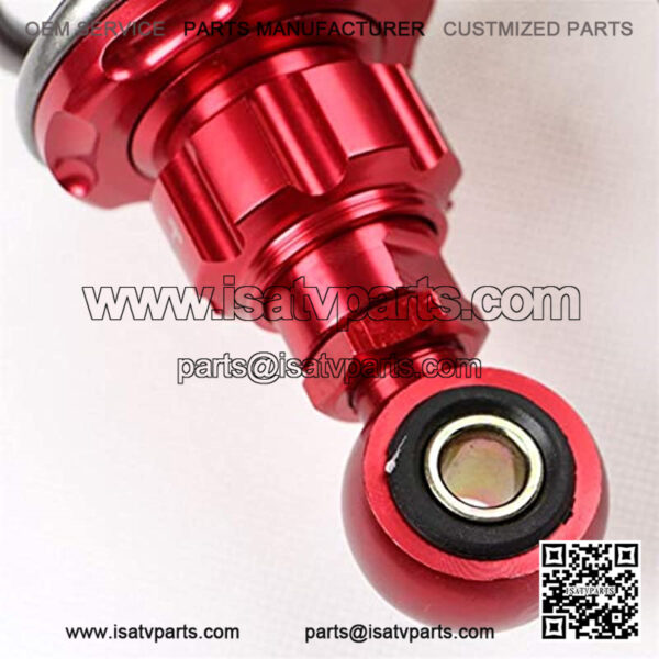 Spring Assemblies Motorcycle Rear Shock 320mm Motorcycle Shock Absorber Modified Built-in Air Bag Rear Shock Rear Suspension Refit Fit ATV Dirt Bike Scooter (Color : Red Round) - Image 5