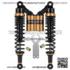 Pair Universal 360mm 540LBS Motorcycle Air Shock Absorbers Rear Suspension Fit for ATV Scooter Dirt Pit Street Bike Shock Absorbers Motorcycle Shock Absorber
