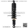 Motorcycle Shock Absorber High Driving Performance Stainless Steel Black 360mm 14.2in ATV Motorcycle Shock Absorber Universal for Front Rear Suspension Strut Shock Suspension