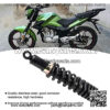 Motorcycle Shock Absorber High Driving Performance Stainless Steel Black 360mm 14.2in ATV Motorcycle Shock Absorber Universal for Front Rear Suspension Strut Shock Suspension - Image 2
