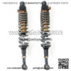 One Pair 400mm 410mm 420mm 430mm 440mm 450mm Motorcycle Shock Absorber Rear Suspension Fit for YMAHA Suzuki Kawasaki ATV,Air Shock Absorber Rear Suspension Shock Absorbers (Color : 420mm)