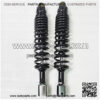 375mm 27mm Frok Universal Motorcycle Shock Absorber Rear Suspension Fit for Yamaha Suzuki Kawasaki Bikes Gokart ATV Quad Motorcycle Rear Spring Shock Absorber Motorcycle Shock Absorber