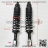 375mm 27mm Frok Universal Motorcycle Shock Absorber Rear Suspension Fit for Yamaha Suzuki Kawasaki Bikes Gokart ATV Quad Motorcycle Rear Spring Shock Absorber Motorcycle Shock Absorber - Image 2