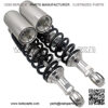 12.60in 320mm Universal Motorcycle Rear Air Shock Absorbers For Yamaha Kawasaki Honda Suzuki Pit Dirt Bike Quad ATV Go Kart (Black&Silvery) - Image 3