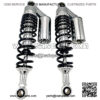 12.60in 320mm Universal Motorcycle Rear Air Shock Absorbers For Yamaha Kawasaki Honda Suzuki Pit Dirt Bike Quad ATV Go Kart (Black&Silvery) - Image 4