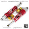 280mm 320mm 375mm Motorcycle Suspension Strut Motorcycle Air Shock Absorber Rear Suspension ATV Quad Scooter Dirt Bike D30 Motorcycle Rear Shock Absorber (Color : M99 11 375mm)