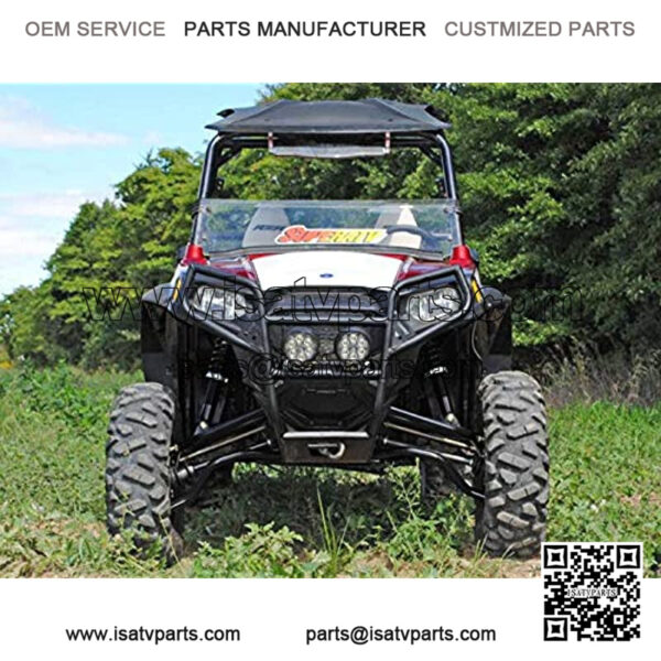 Heavy Duty 5" RZR 800 to RZR 800 S 1.5" Offset Suspension Conversion Kit - Black - for Stock RZR 800 S Shocks - Complete Kit with New Rhino Axles, A arms, and More! - Image 2