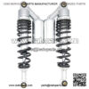 320 mm Motorcycle Air Shocks Absorber Fit for Honda Yamaha Kawasaki Suzuki ATV Go Kart Quad Dirt Sport Bikes(Black/Silvery,1 Pair) - Image 5