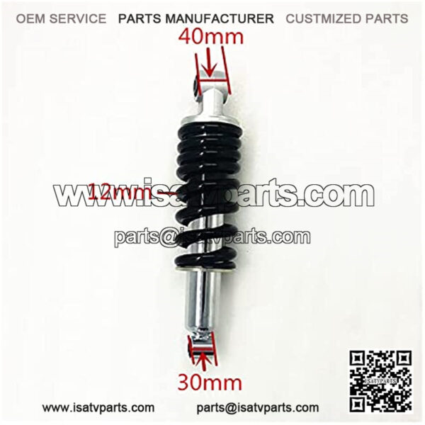 Suspension Shock 12mm Spring 305mm Shock Absorbers for NXR125 Gokart/ATV/Motorcycles and Quad. for Bike ??car - Image 4