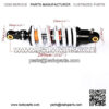 280mm Rear Back Shock Absorber Motorcycle Suspension Spring Fit for 125cc 140cc 160cc Dirt Pit Pro Bike Quad ATV 1200Lbs Motorcycle Rear Shock Motorcycle Shock Absorber - Image 5
