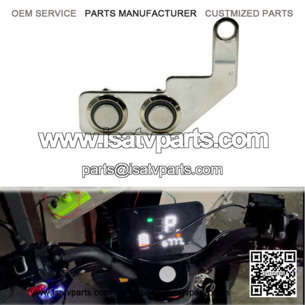 ATV Motorcycle Refit Handle Bar Switch Control Button & Wiring Harness Assembly - Image 2
