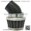 35mm ID Curved Air Filter for 50cc 70cc 90cc 100cc 110cc 125cc 4 Stroke ATVs Dirt Bikes Go Karts Pocket Bikes Scooters Mopeds Compatible with PZ19 Carburetors - Image 2
