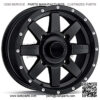 RT106 14in ATV Wheel 4x110 Rim1 | 14x7 | 5+2 Offset | For ATV UTV with IRS (Independent Rear Suspension), Compatible with Honda Kawasaki Yamaha Suzuki 4/110-1pc Single