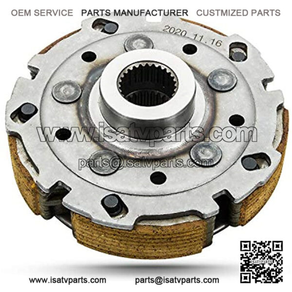 Clutch Kits Assembly with Clutch bearing,filter,Drum, compatible with UTV 500/700, ATV 500/700 HS700,MSU500, Bennche Coleman Powersports Qlink Supermach - Image 3