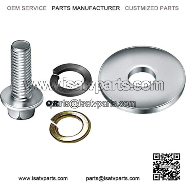3/4 Inch Go Kart Clutch Bolt Kit Predator Engine Clutch and Lock Washer for Go Kart, Minibike and Kart Engine, Bolts for 10/12 Teeth Clutch Bolt Kit (2 Sets) - Image 4