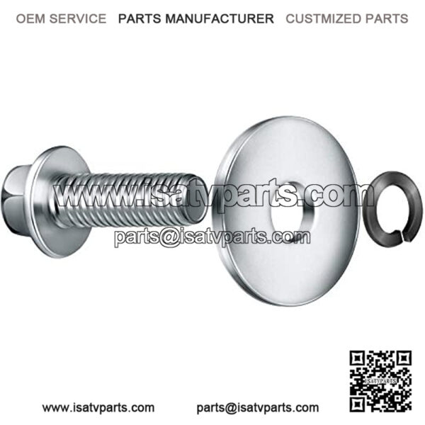 3/4 Inch Go Kart Clutch Bolt Kit Predator Engine Clutch and Lock Washer for Go Kart, Minibike and Kart Engine, Bolts for 10/12 Teeth Clutch Bolt Kit (2 Sets) - Image 5
