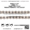 420 Drive Chain 116 Links O-Ring With Connecting Master Link for Motorcycle ATV Dirt Bike - Image 2