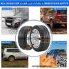 Snow Chains for Car, Emergency Tire Chains, Universal Anti Slip Snow Chains for SUV, Trucks, RV of Tire Width 215mm-285 mm (8.5-11.2 inch), Adjustable Lock for Ice, Snow, Mud, Sand (6 Pack Crisscross) - Image 5