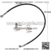 Rear Brake Lines Line Kit ATV Black For Honda TRX400EX, TRX400X, TRX300EX (ALL YEAR), ATC250R (1985, 1986), For Suzuki LTZ400 - Image 4