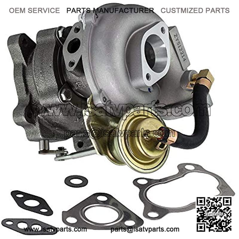 mini turbocharger for motorcycle