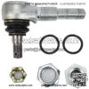 Adjustable Ball Joint with Gasket Kit Swing Arm Fit for 4?Wheel 250cc 200cc Electric ATV UTV Go Kart Replacement Suspension Ball Joints