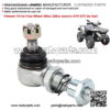 Adjustable Ball Joint with Gasket Kit Swing Arm Fit for 4?Wheel 250cc 200cc Electric ATV UTV Go Kart Replacement Suspension Ball Joints - Image 2