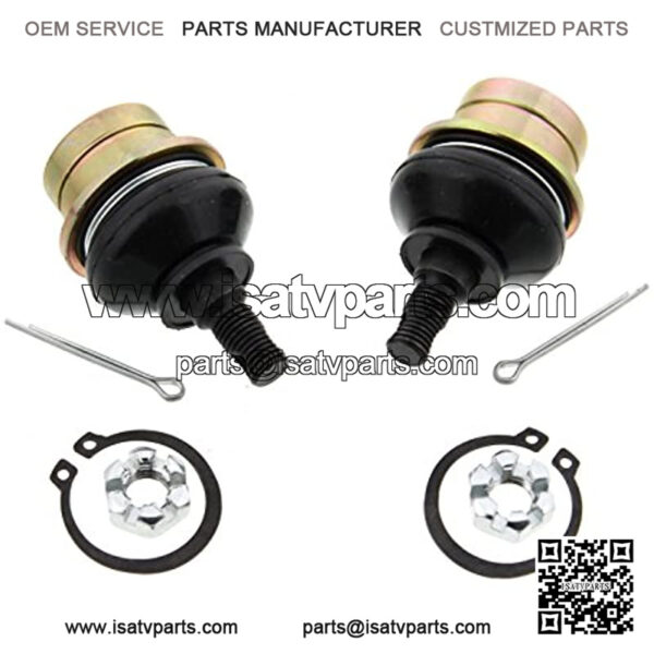 Cycle ATV Upper Ball Joints x2 fits Suzuki - Quadsport 400 LTZ400 Z400 - Ozark 250 LTF250 / Kawasaki - 400 KFX400