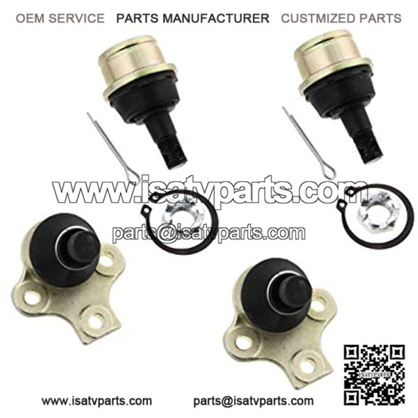 Cycle ATV Upper and Lower Ball Joints X4 fits Outlander 650 800