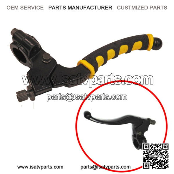 Universal Left Clutch Perch Lever 7/8" Handle Bar Motorcycle Pit Dirt Bike ATV - Image 2