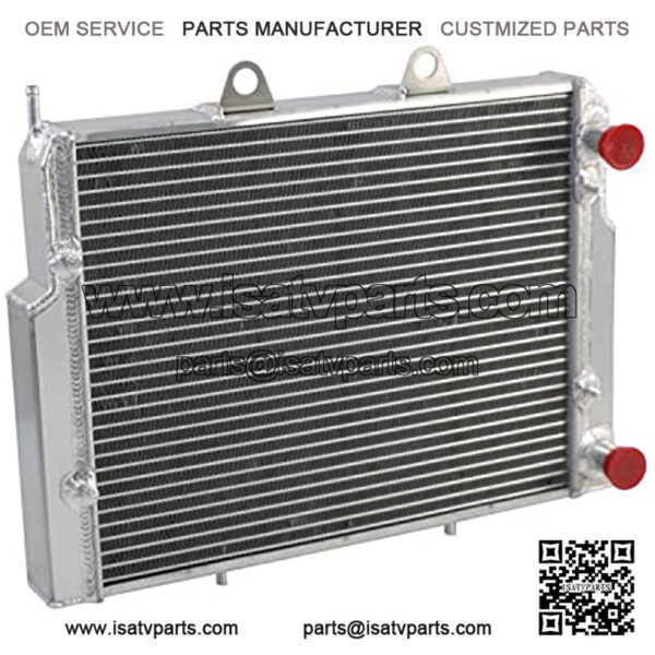 ATV Aluminum Radiator for Polaris RZR 800/ RZR800S/ RZR 570 2007-15 - Image 2