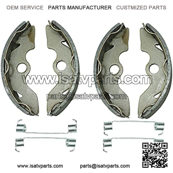 Front Brake Wheel Cylinder Adjuster Brake Shoes Left&Right for Honda ATV TRX250 1997-2020 (Not Include TRX250EX/TRX250X Edition) 45370-HM8-B41 45350-HM8-B41 06450-HC4-900 - Image 2