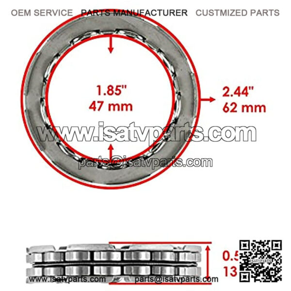 Compatible with Wet Clutch Carrier Shoes w/Bearing for Teryx 4 800 KTR800 2014-2020 - Image 2