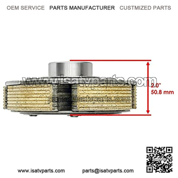 Compatible with Wet Clutch Carrier Shoes w/Bearing for Teryx 4 800 KTR800 2014-2020 - Image 3