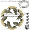 Compatible with Wet Clutch Carrier Shoe and Bearing for Wolverine R-SPEC 700 YXE70W 16-18