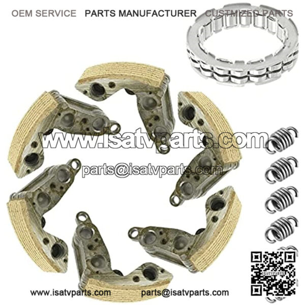 Compatible with Wet Clutch Carrier Shoe and Bearing for Wolverine R-SPEC 700 YXE70W 16-18