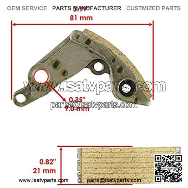 Compatible with Wet Clutch Carrier Shoe and Bearing for Wolverine R-SPEC 700 YXE70W 16-18 - Image 4