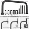 Valve Spring Compressor,C Clamp Tool Service Kit with 10 Pcs, Collet Pusher Adapters, Extension Rods, and Lever for Car, Motorcycle, ATV, and Small Engine Repairs. - Image 3