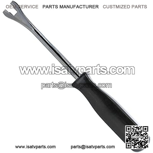 Automotive Door Panel Plastic Fastener Clip Removal Tool, Universal for Cars, Trucks, SUVs, ATVs, and All Vehicles