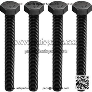 4 Pieces M8 8mm Secondary Clutch Spreader Belt Change Removal Tool for ATV's and SXS's Bolt M8 x 1.25 x 70, 12.9 CL, Pre Oil, Fully Threaded