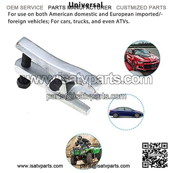 Universal Ball Joint Separator - Remover Tool for Separating Arms, Tie Rods, and Ball Joints on Cars, Trucks, ATVs - Image 3