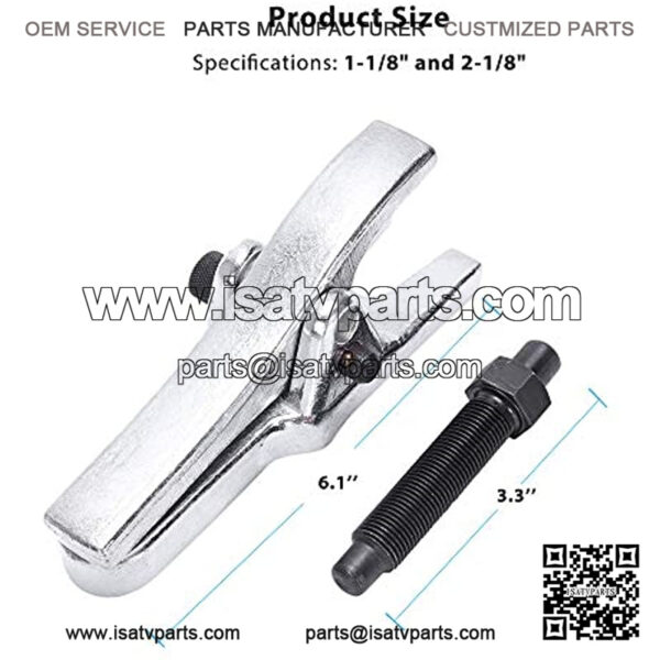 Universal Ball Joint Separator - Remover Tool for Separating Arms, Tie Rods, and Ball Joints on Cars, Trucks, ATVs - Image 5