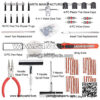 70PCS Tire Repair Kit, Heavy Duty Tire Plug Kit, with Universal Tire Repair Tools to Fix Punctures and Plug Flats for Car/Motorcycle/Truck/Tractor/Trailer/RV/ATV - Image 2