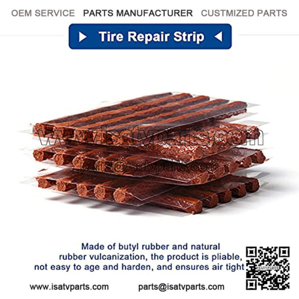 70PCS Tire Repair Kit, Heavy Duty Tire Plug Kit, with Universal Tire Repair Tools to Fix Punctures and Plug Flats for Car/Motorcycle/Truck/Tractor/Trailer/RV/ATV - Image 4